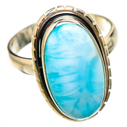 Larimar Rings handcrafted by Ana Silver Co - RING125972 - Photo 2