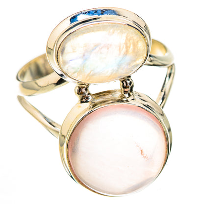 Rose Quartz Rings handcrafted by Ana Silver Co - RING125979 - Photo 2