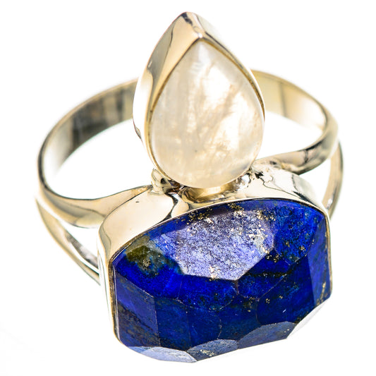 Lapis Lazuli Rings handcrafted by Ana Silver Co - RING126000 - Photo 2