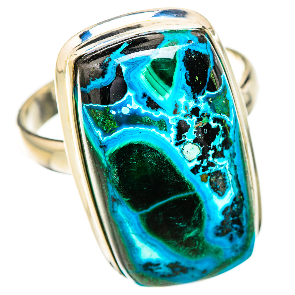 Shattuckite Rings handcrafted by Ana Silver Co - RING126052 - Photo 2