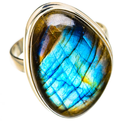 Labradorite Rings handcrafted by Ana Silver Co - RING126054 - Photo 2