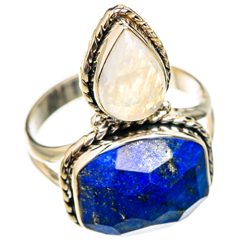 Lapis Lazuli Rings handcrafted by Ana Silver Co - RING126056 - Photo 2