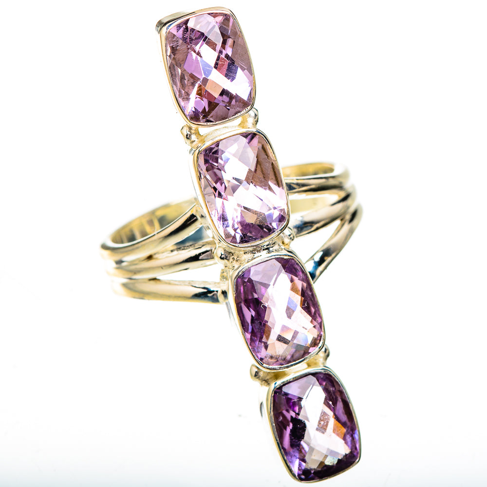 Amethyst Rings handcrafted by Ana Silver Co - RING126065 - Photo 2