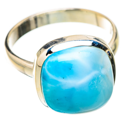 Larimar Rings handcrafted by Ana Silver Co - RING126078 - Photo 2