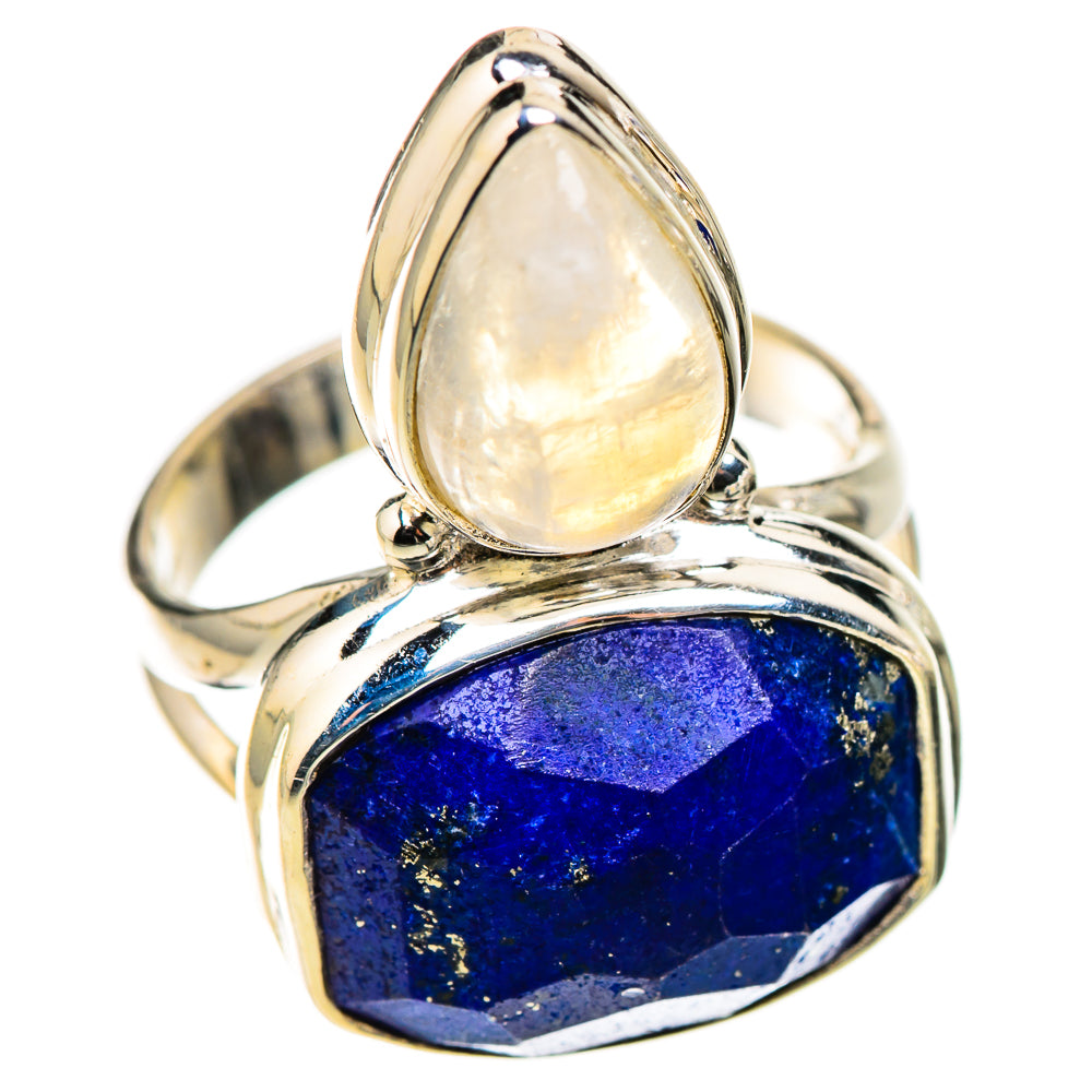 Lapis Lazuli Rings handcrafted by Ana Silver Co - RING126092 - Photo 2