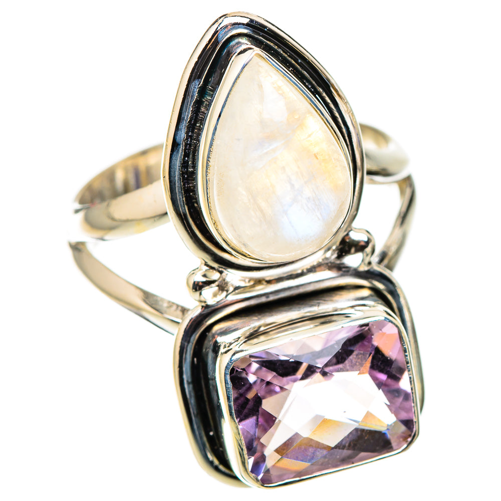 Pink Amethyst Rings handcrafted by Ana Silver Co - RING126101 - Photo 2