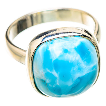 Larimar Rings handcrafted by Ana Silver Co - RING126115 - Photo 2