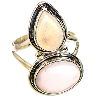 Rose Quartz Rings handcrafted by Ana Silver Co - RING126119 - Photo 2