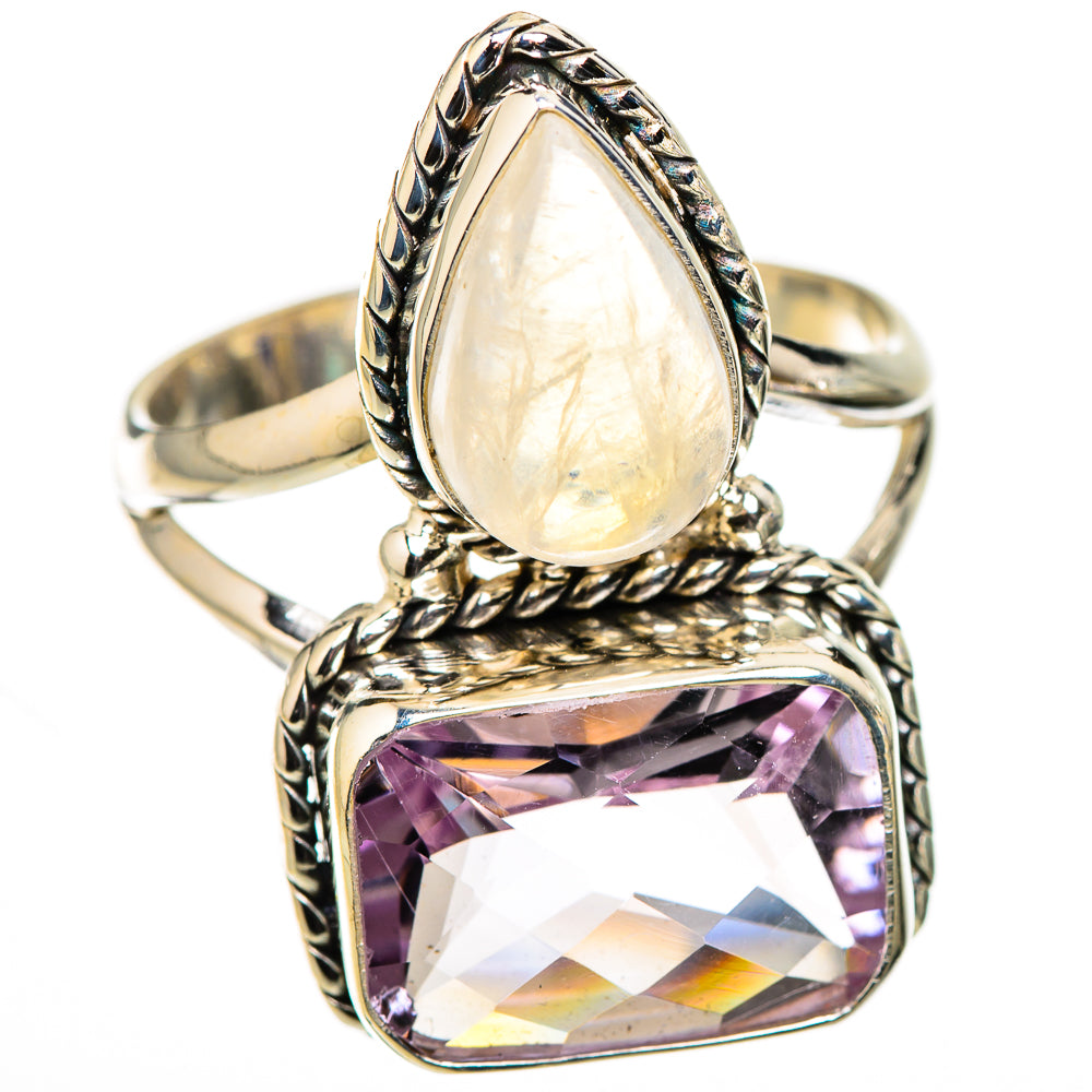 Pink Amethyst Rings handcrafted by Ana Silver Co - RING126120 - Photo 2