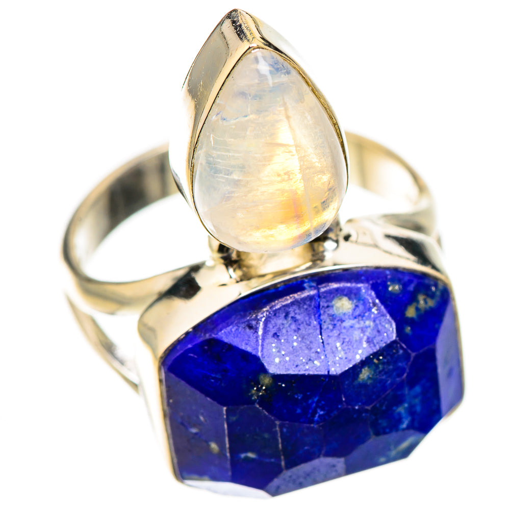 Lapis Lazuli Rings handcrafted by Ana Silver Co - RING126124 - Photo 2