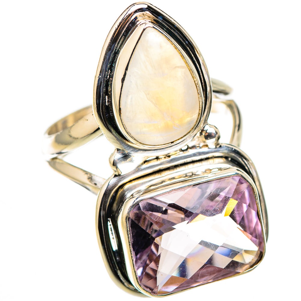 Pink Amethyst Rings handcrafted by Ana Silver Co - RING126135 - Photo 2