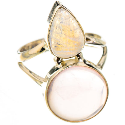 Rose Quartz Rings handcrafted by Ana Silver Co - RING126151 - Photo 2
