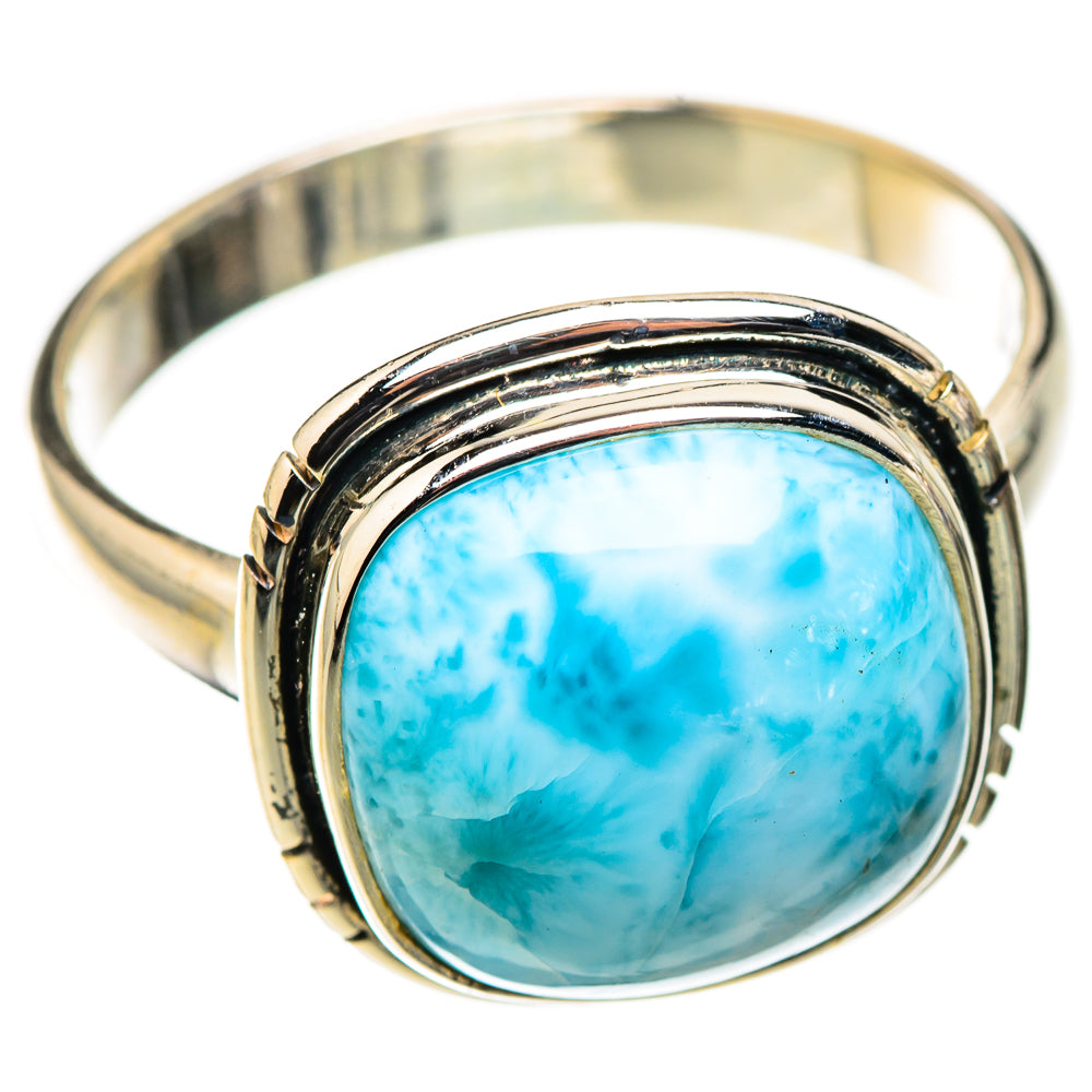 Larimar Rings handcrafted by Ana Silver Co - RING126162 - Photo 2