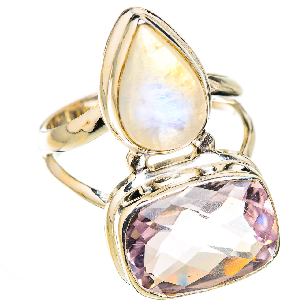 Pink Amethyst Rings handcrafted by Ana Silver Co - RING126172 - Photo 2