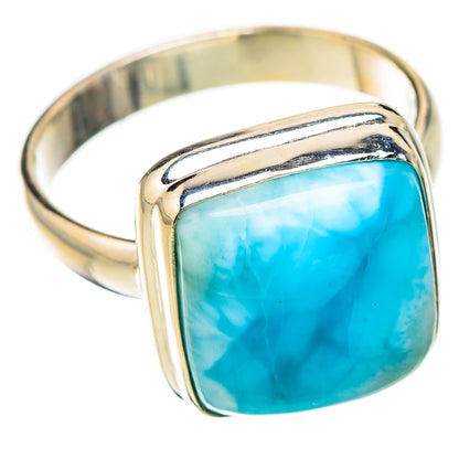 Larimar Rings handcrafted by Ana Silver Co - RING126185 - Photo 2