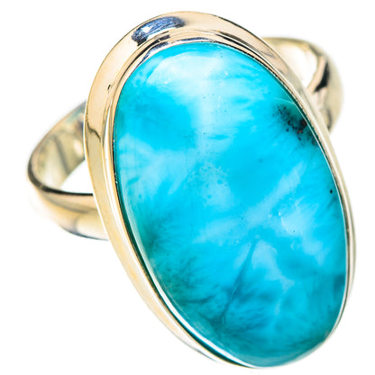 Larimar Rings handcrafted by Ana Silver Co - RING126186 - Photo 2