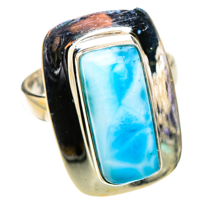 Larimar Rings handcrafted by Ana Silver Co - RING126189 - Photo 2