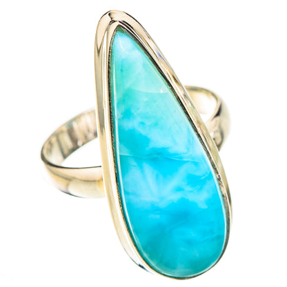 Larimar Rings handcrafted by Ana Silver Co - RING126197 - Photo 2