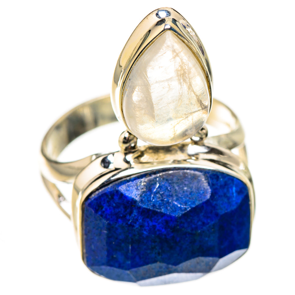 Lapis Lazuli Rings handcrafted by Ana Silver Co - RING126199 - Photo 2