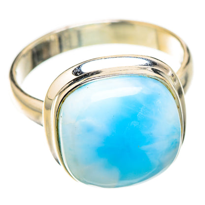 Larimar Rings handcrafted by Ana Silver Co - RING126204 - Photo 2