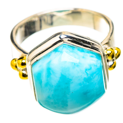 Larimar Rings handcrafted by Ana Silver Co - RING126205 - Photo 2