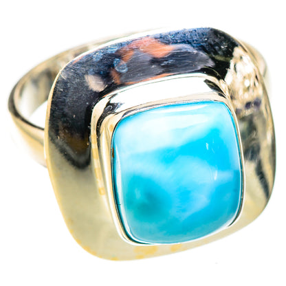 Larimar Rings handcrafted by Ana Silver Co - RING126206 - Photo 2