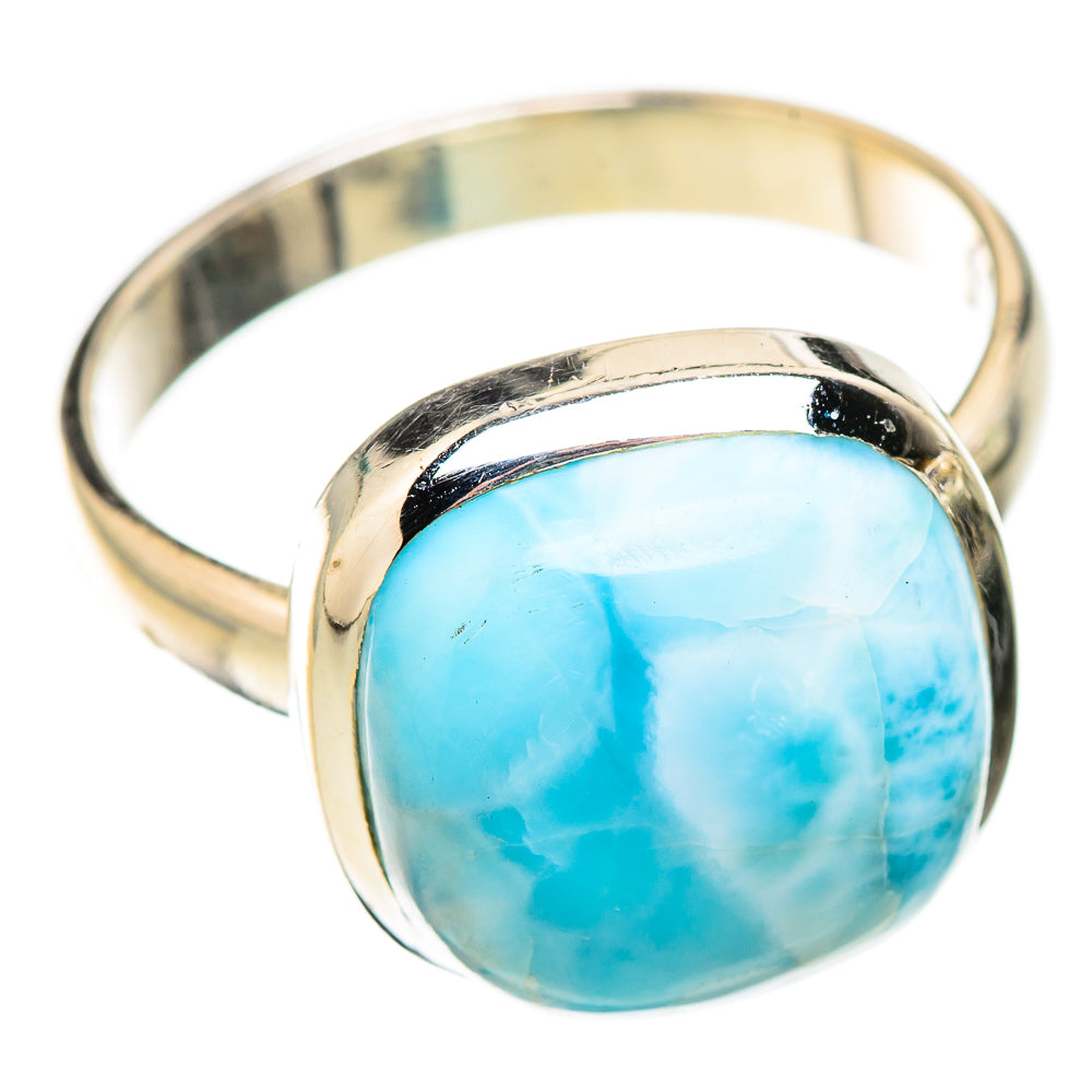 Larimar Rings handcrafted by Ana Silver Co - RING126217 - Photo 2