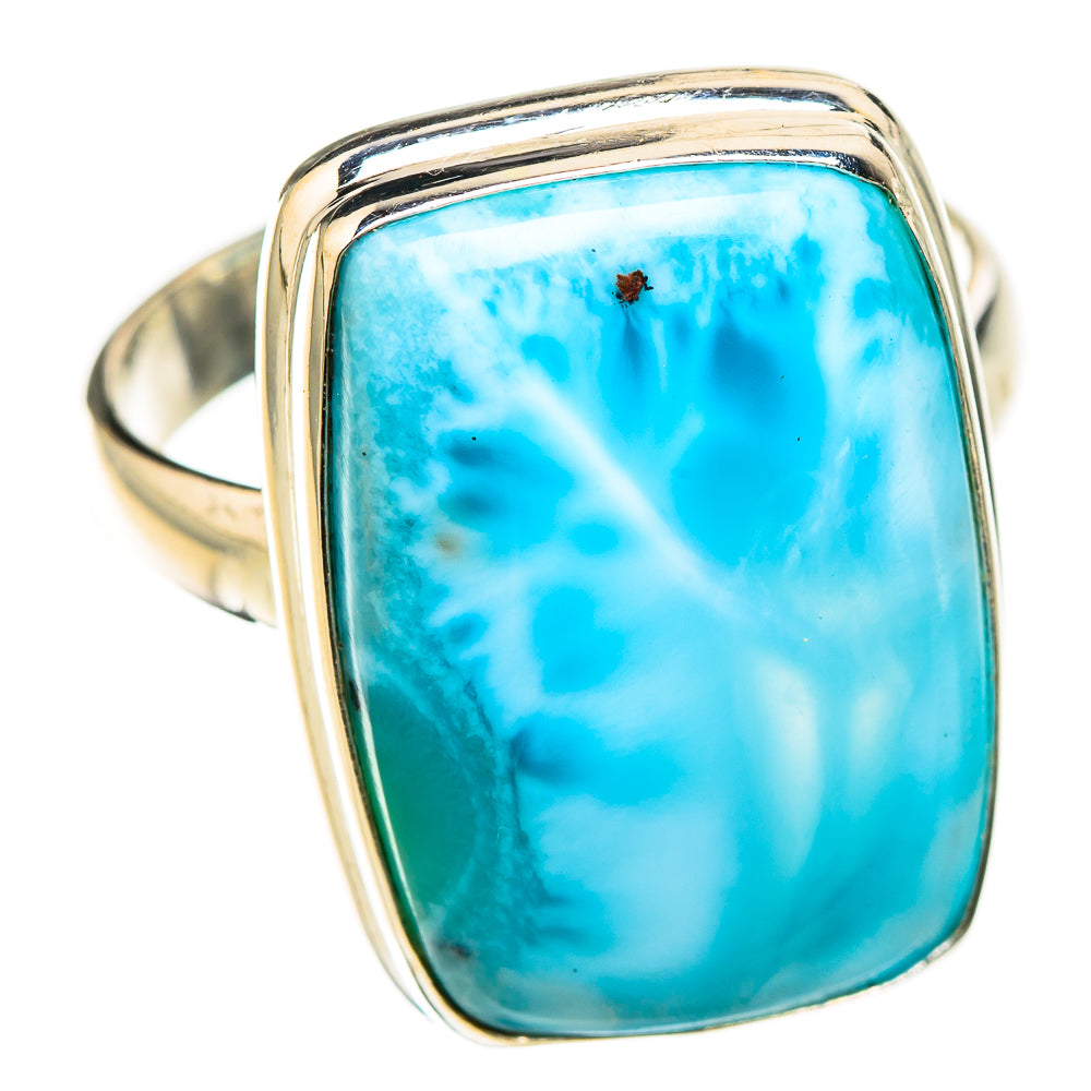 Larimar Rings handcrafted by Ana Silver Co - RING126239 - Photo 2