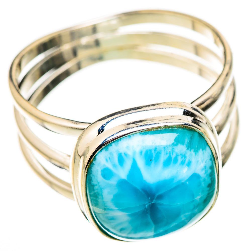 Larimar Rings handcrafted by Ana Silver Co - RING126257 - Photo 2
