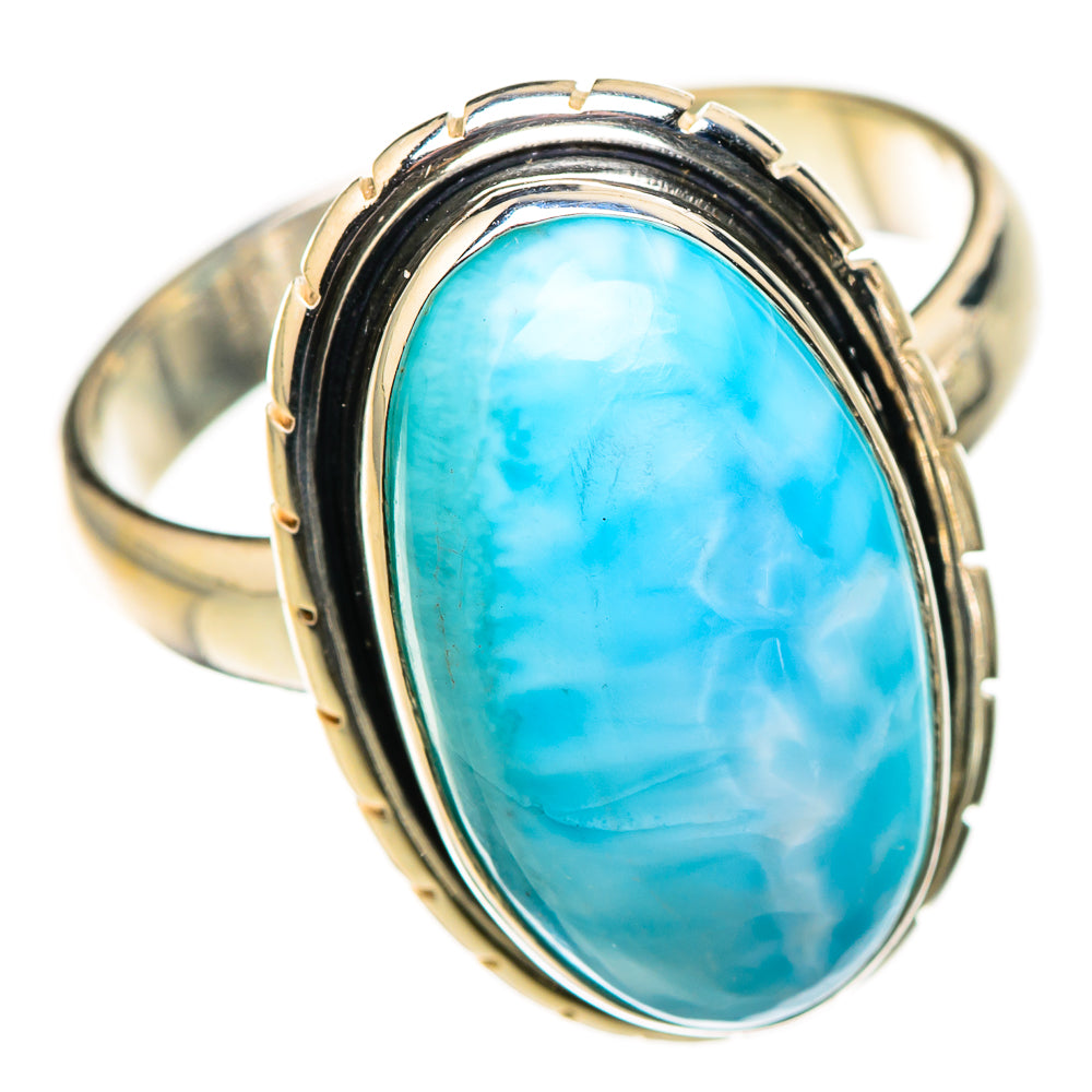 Larimar Rings handcrafted by Ana Silver Co - RING126269 - Photo 2