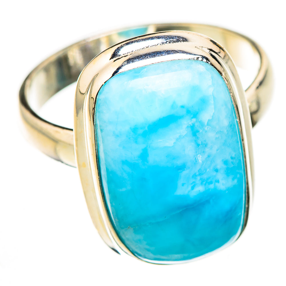 Larimar Rings handcrafted by Ana Silver Co - RING126283 - Photo 2