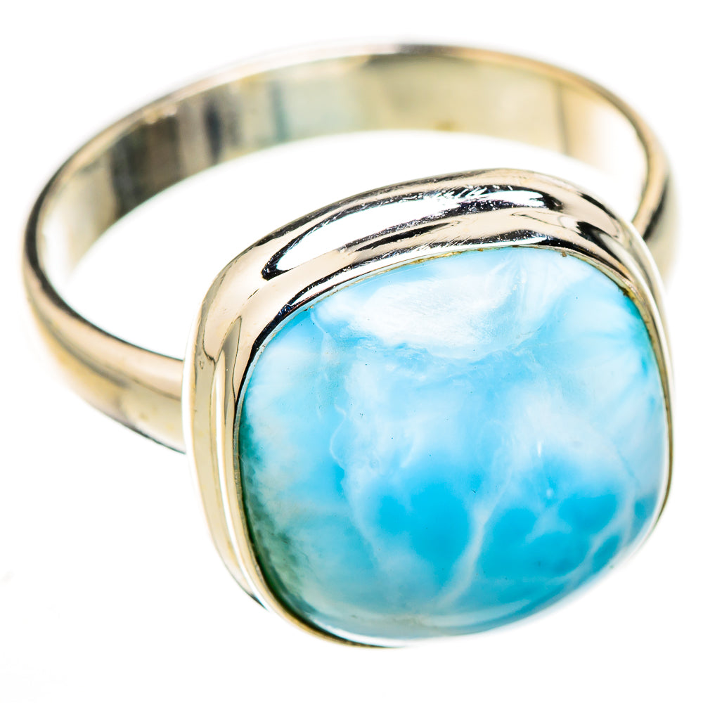 Larimar Rings handcrafted by Ana Silver Co - RING126287 - Photo 2