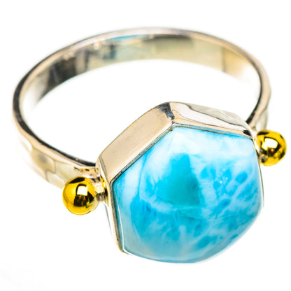 Larimar Rings handcrafted by Ana Silver Co - RING126293 - Photo 2