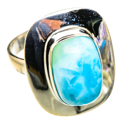 Larimar Rings handcrafted by Ana Silver Co - RING126313 - Photo 2