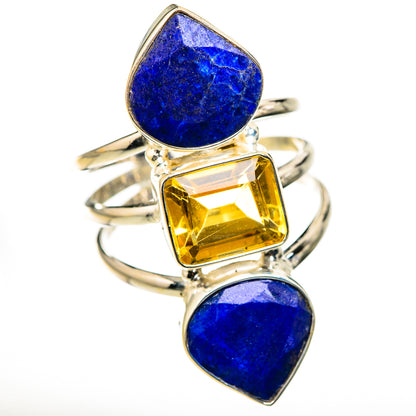 Lapis Lazuli Rings handcrafted by Ana Silver Co - RING126323 - Photo 2