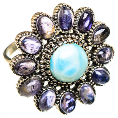 Larimar Rings handcrafted by Ana Silver Co - RING126332 - Photo 2