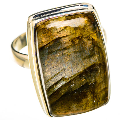 Labradorite Rings handcrafted by Ana Silver Co - RING126340 - Photo 2