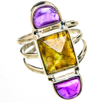 Labradorite Rings handcrafted by Ana Silver Co - RING126356 - Photo 2