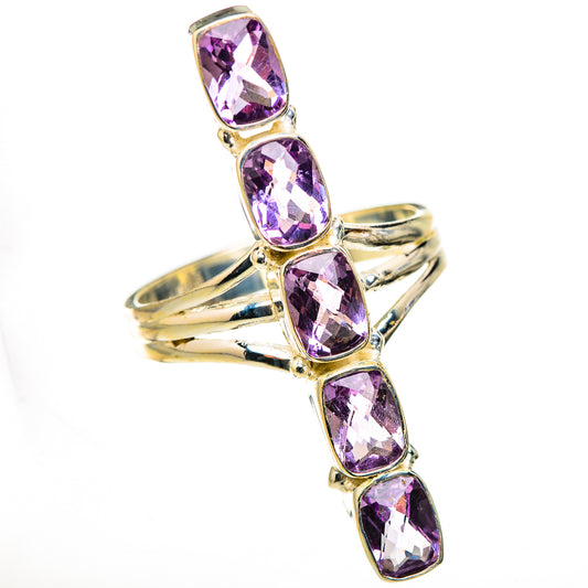 Amethyst Rings handcrafted by Ana Silver Co - RING126360 - Photo 2