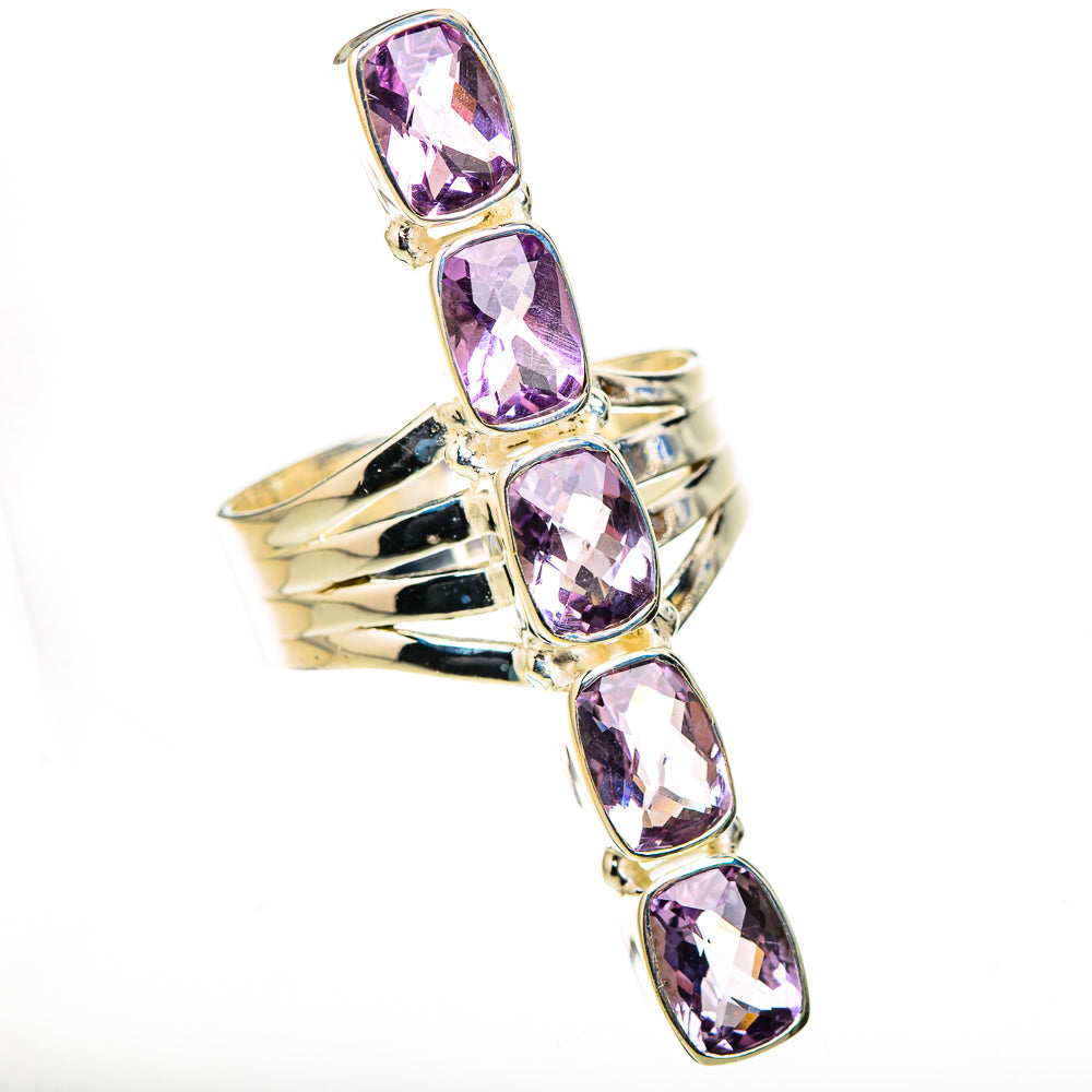 Amethyst Rings handcrafted by Ana Silver Co - RING126368 - Photo 2