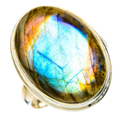 Labradorite Rings handcrafted by Ana Silver Co - RING126377 - Photo 2