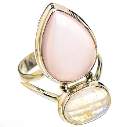 Rose Quartz Rings handcrafted by Ana Silver Co - RING126387 - Photo 2