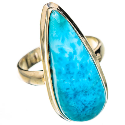 Larimar Rings handcrafted by Ana Silver Co - RING126405 - Photo 2