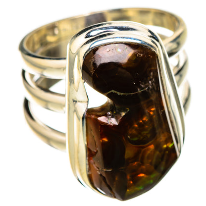 Mexican Fire Agate Rings handcrafted by Ana Silver Co - RING126407 - Photo 2