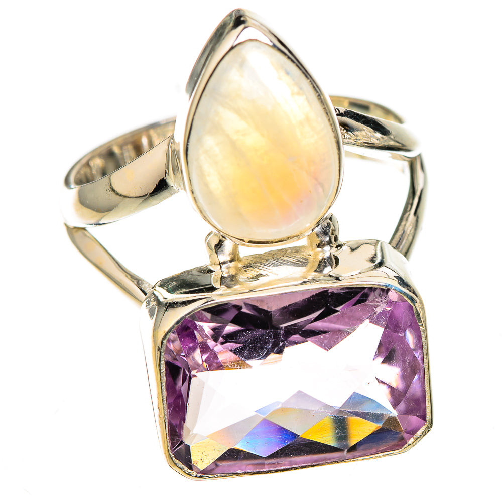 Amethyst Rings handcrafted by Ana Silver Co - RING126411 - Photo 2