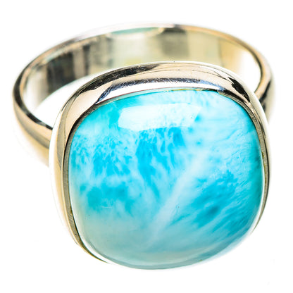 Larimar Rings handcrafted by Ana Silver Co - RING126422 - Photo 2