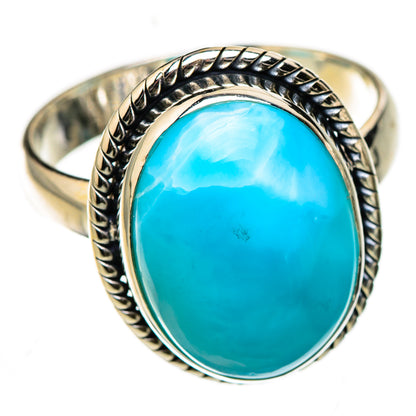 Larimar Rings handcrafted by Ana Silver Co - RING126424 - Photo 2