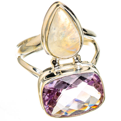 Amethyst Rings handcrafted by Ana Silver Co - RING126431 - Photo 2