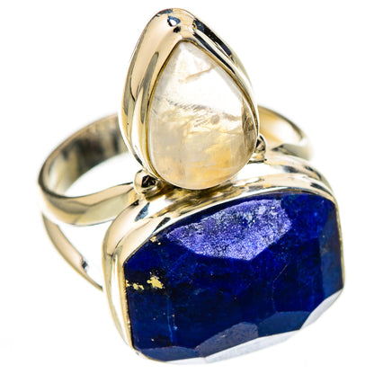 Lapis Lazuli Rings handcrafted by Ana Silver Co - RING126441 - Photo 2