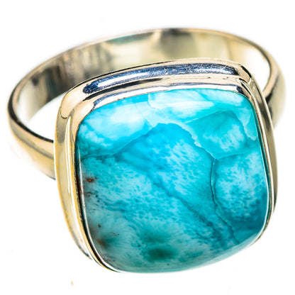 Larimar Rings handcrafted by Ana Silver Co - RING126443 - Photo 2